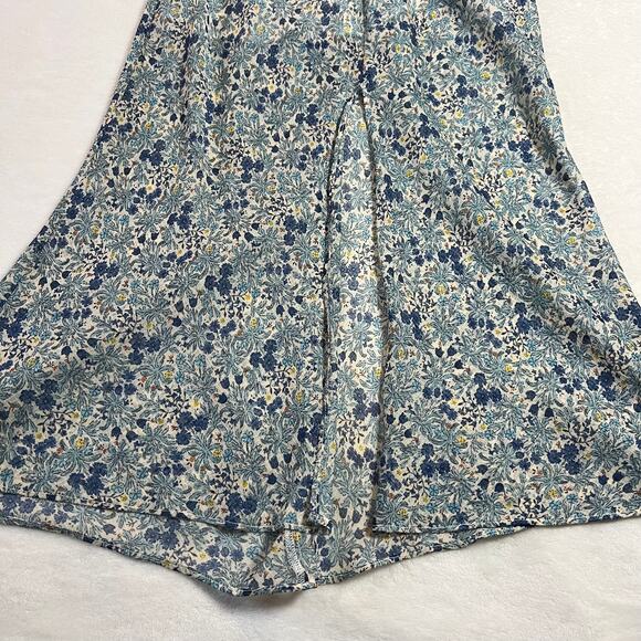 The East Order Serena Low V-Neck Floral Midi Dress Size X-Small Lightweight Boho - Picture 13 of 15